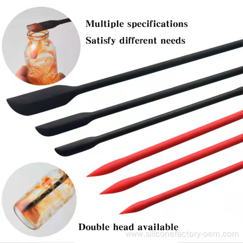 Kitchen Spatula Silicone Black Silicone Spatula Set